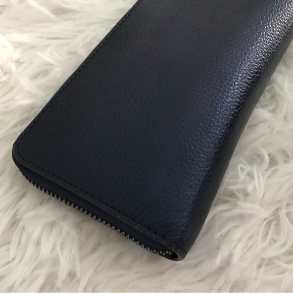 MICHAEL KORS Adele Midnight Leather Zip Around Continental Wallet - Picture 7 of 10